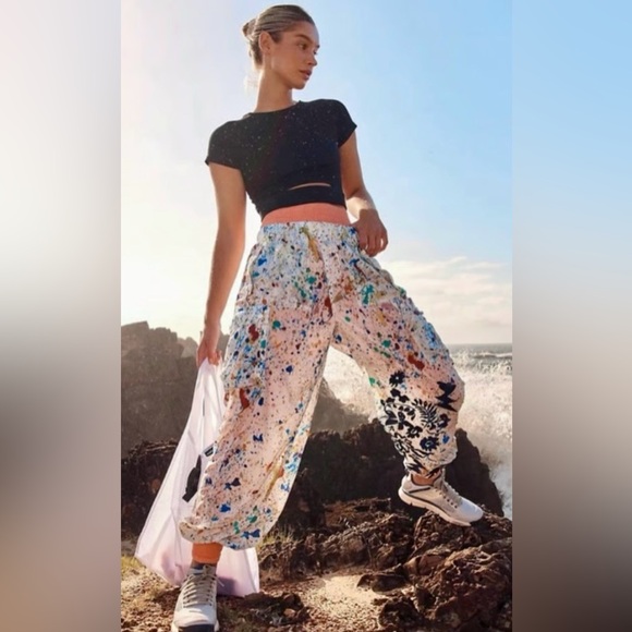 free people movement Pants - FP Movement Color Burst Hike Pants in Pacific Highway color